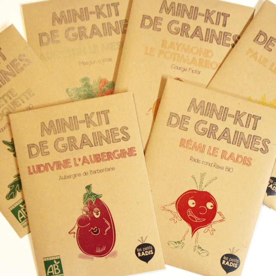 Kits de graines BIO