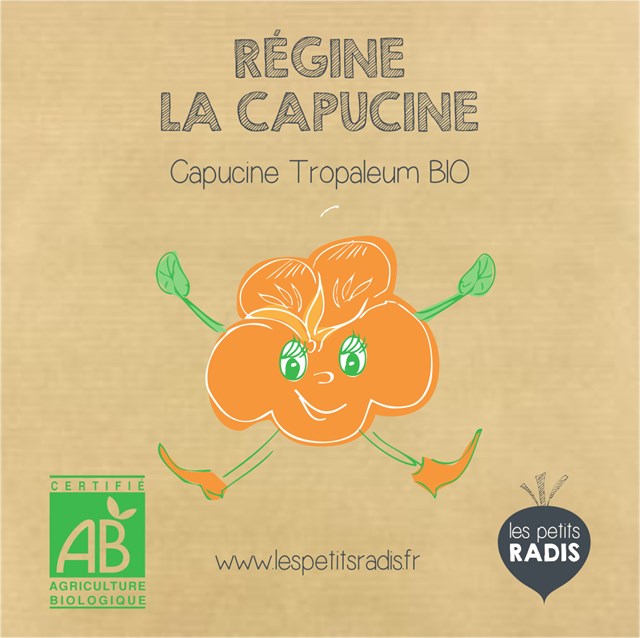 Graines de capucine bio