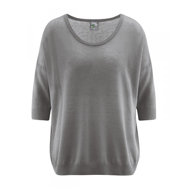pull-leger-et-ample-manches-3/4-en-coton-bio-et-chanvre-hempage