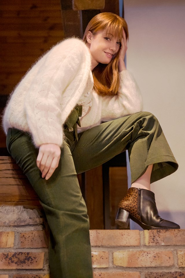 svetlana k paris gilet en mohair fabriqué en France