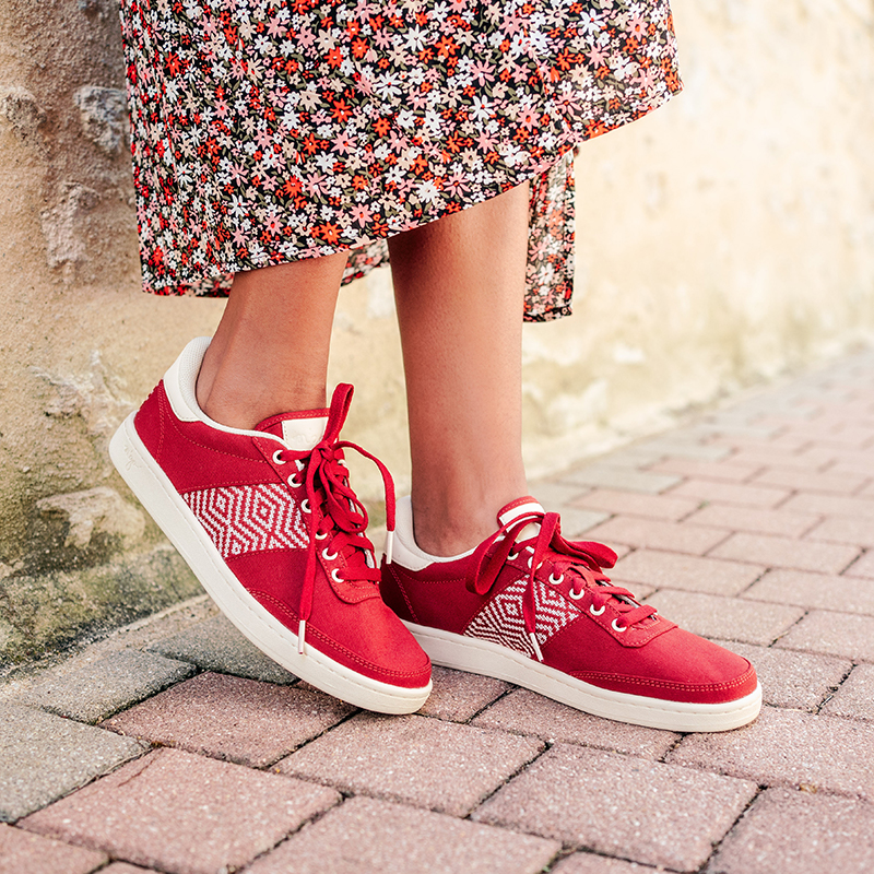 Basket vegan en toile de coton - N’go 6