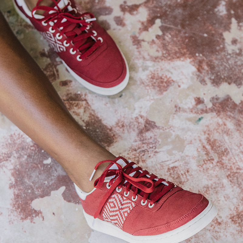 Basket vegan en toile de coton - N’go 9