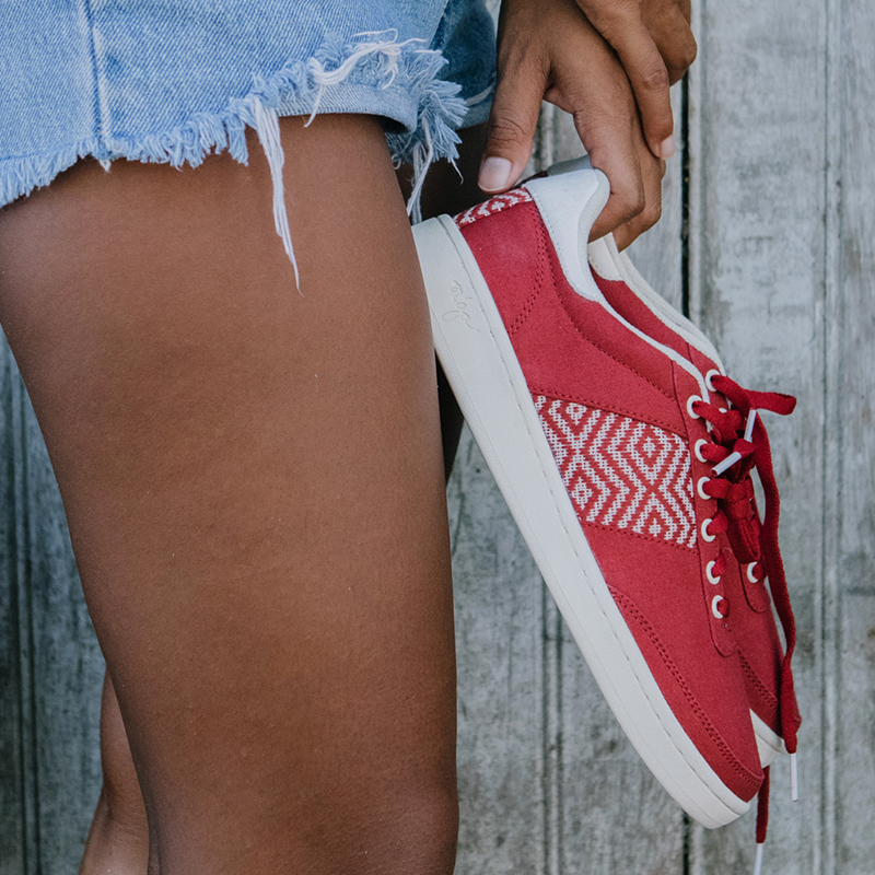 Basket vegan en toile de coton - N’go 10