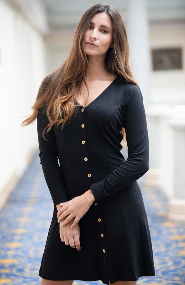 Robe boutonnée