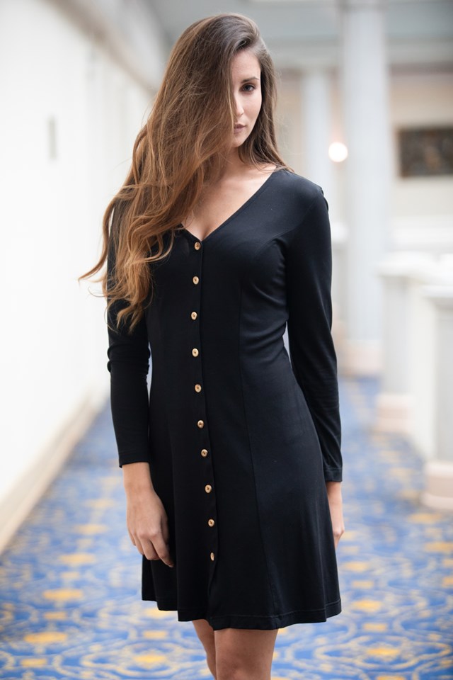 Robe boutonnée