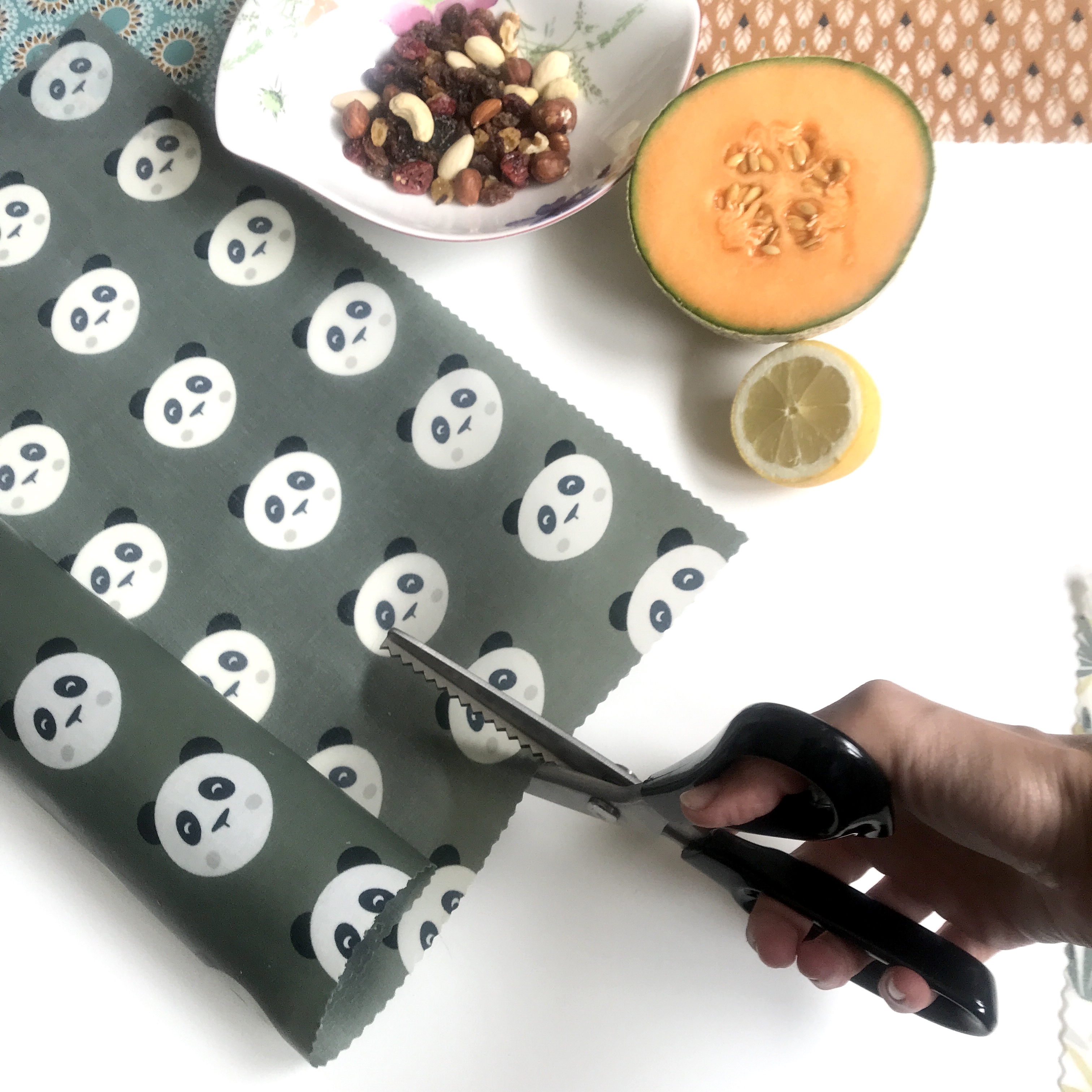 Bee wrap au mètre - Emballage alimentaire réutilisable en cire d'abeille 100% MADE IN FRANCE 12