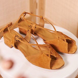 Sandales Marie Camel