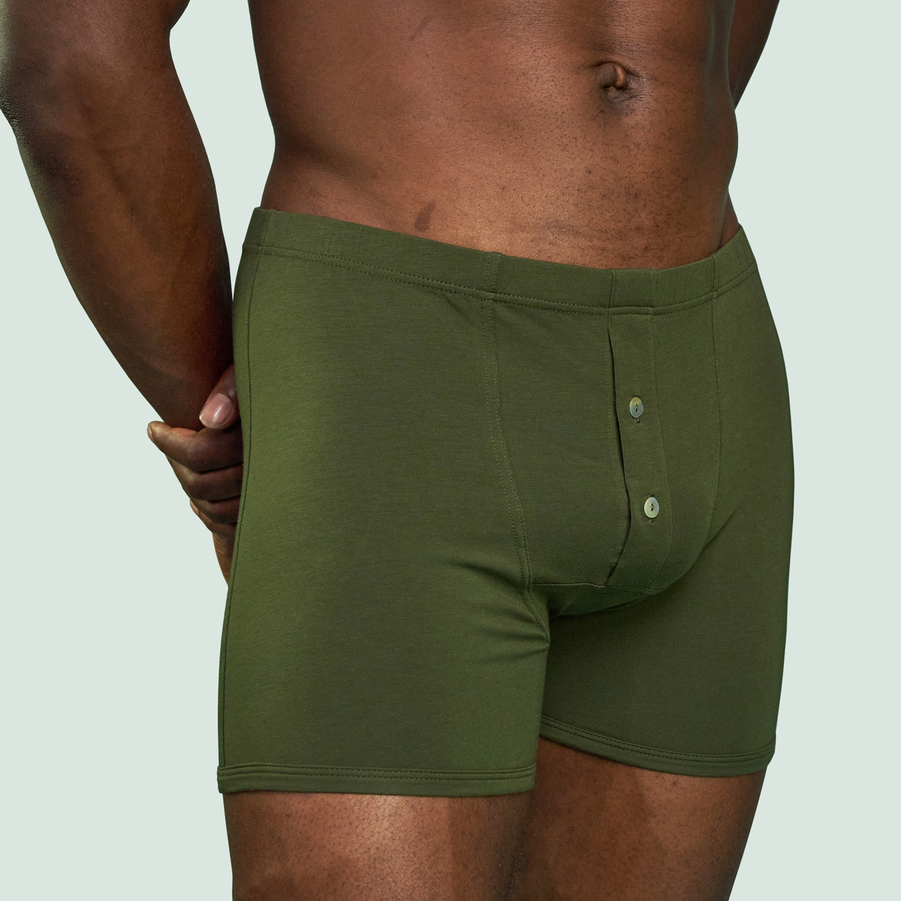 Boxer Héritage Vert kaki - pack de 2 boxers 5