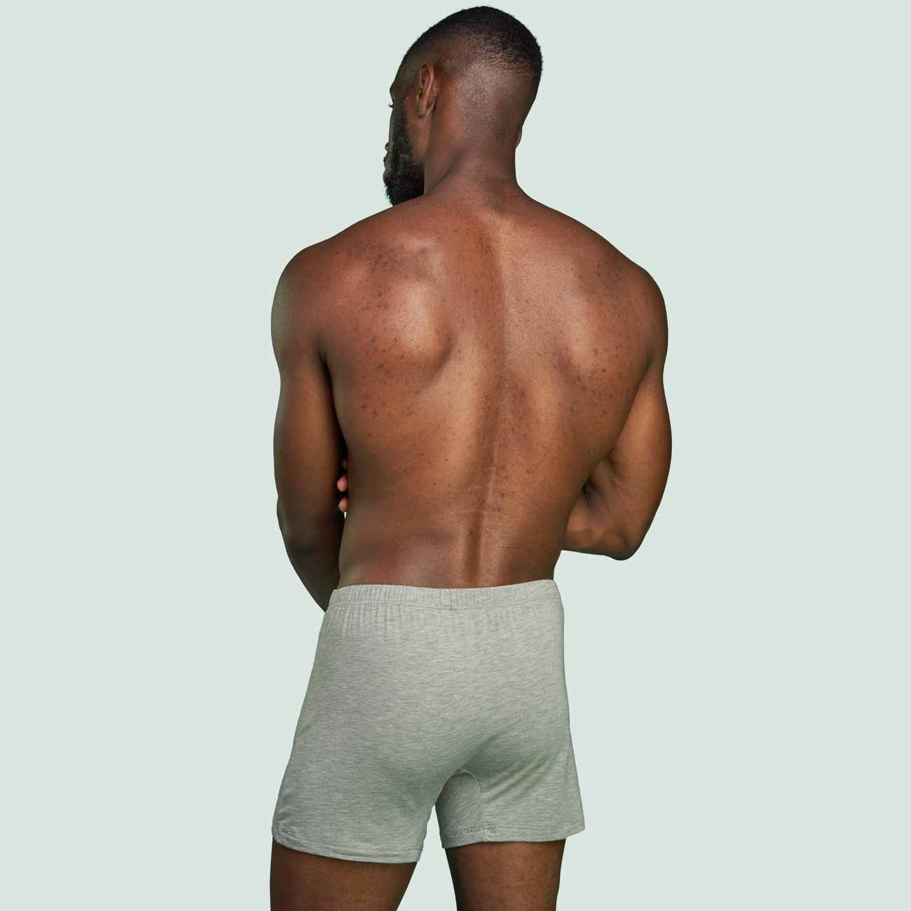 Caleçon gris clair pour hommes