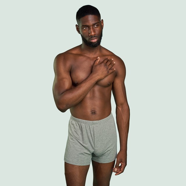 Caleçon gris clair pour hommes