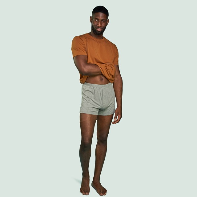 Caleçon gris clair pour hommes
