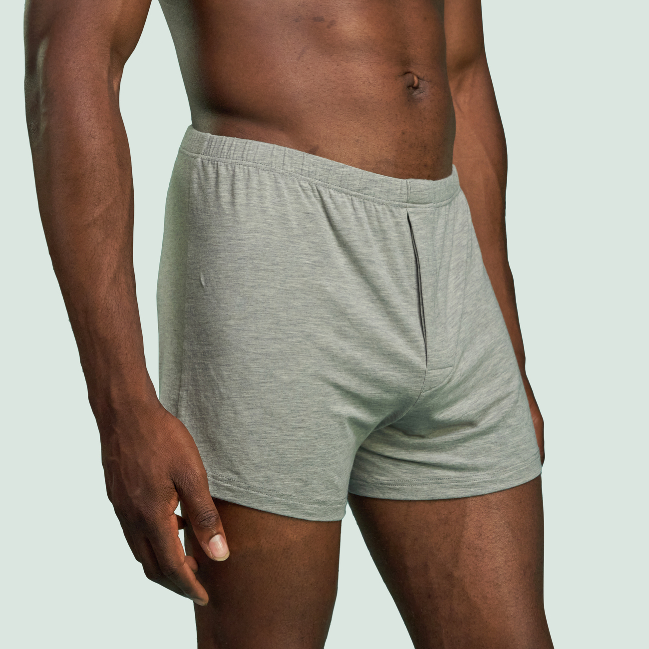 Caleçon gris clair pour hommes