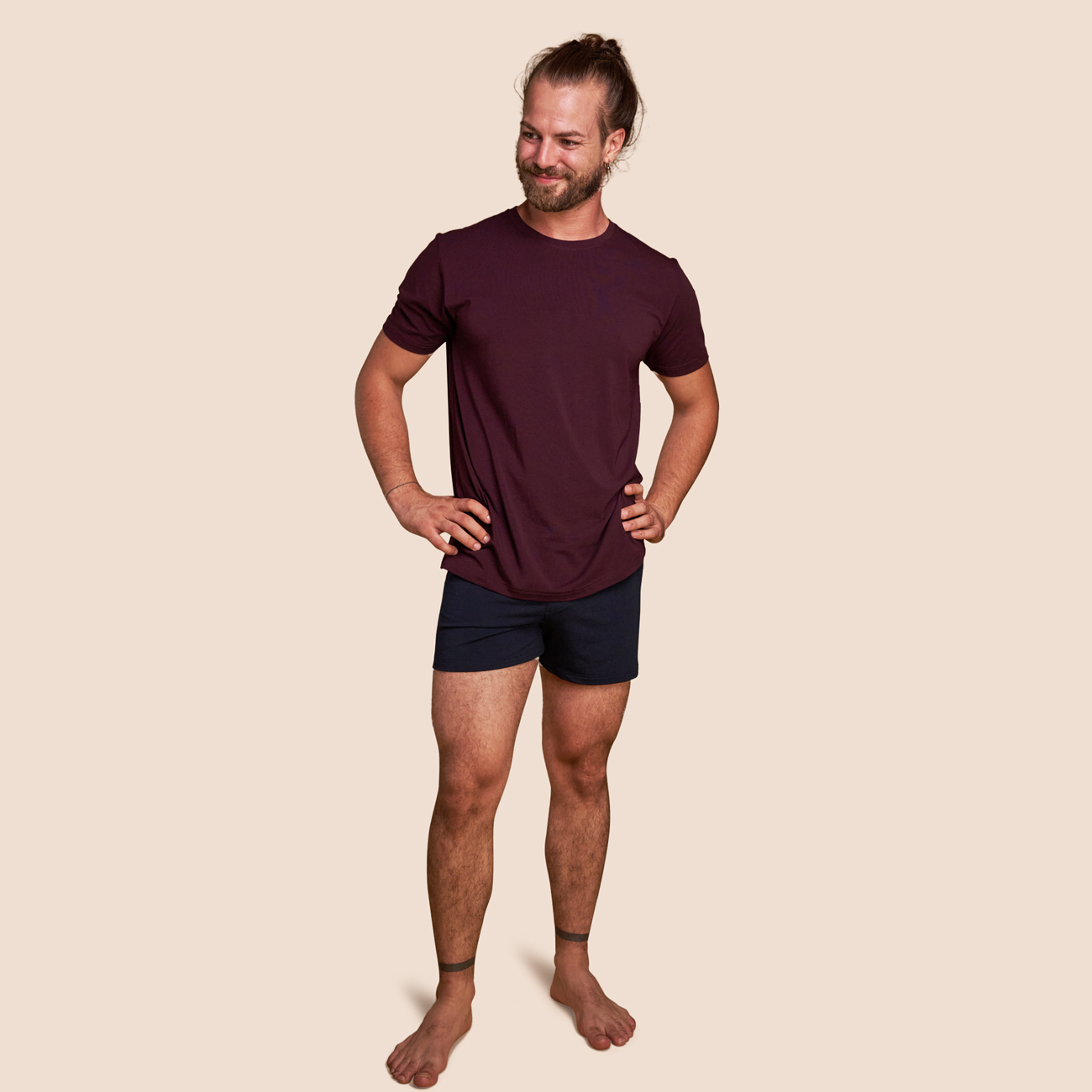 caleçon bleu marine pour homme