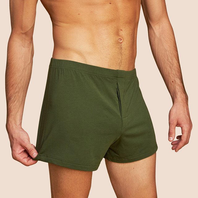 Caleçon vert kaki - pack de 2 caleçons 6
