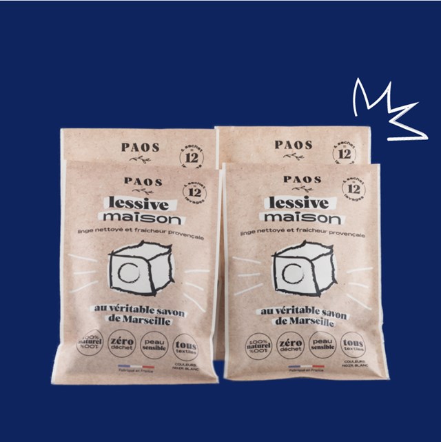 Lot de 4 sachets de lessive maison 2