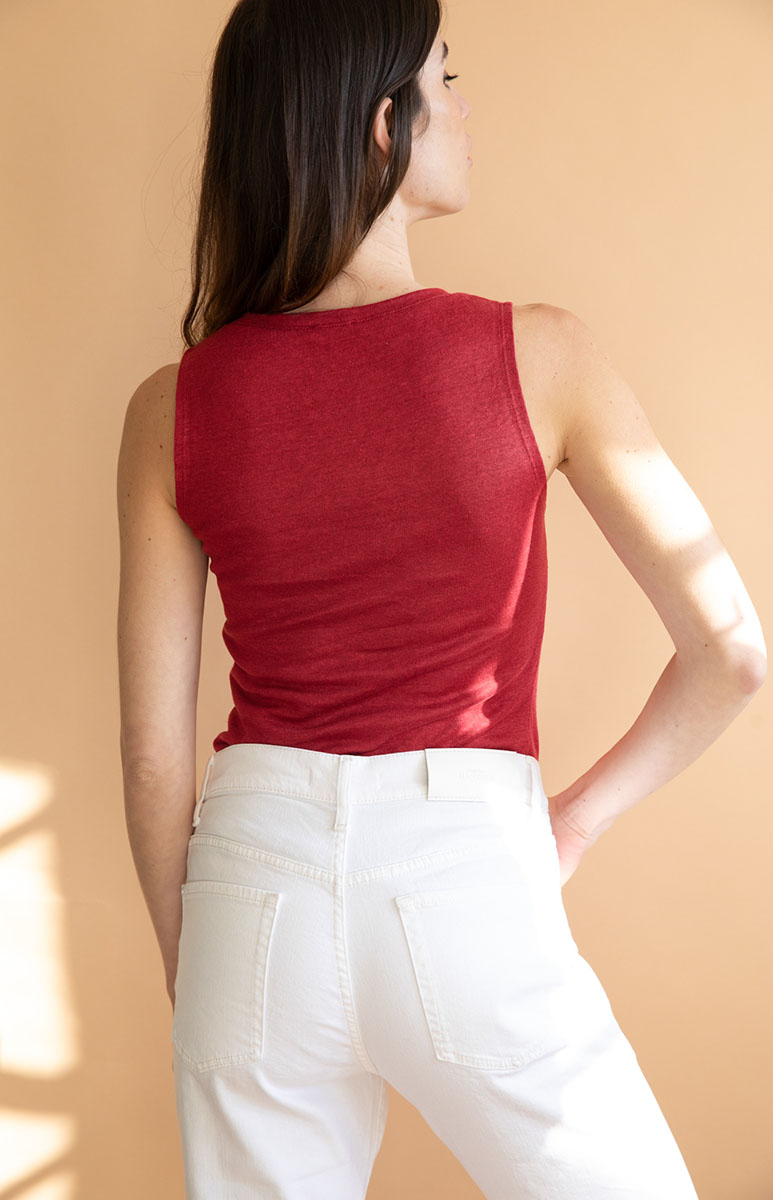 Débardeur Lilas - Rouge 4