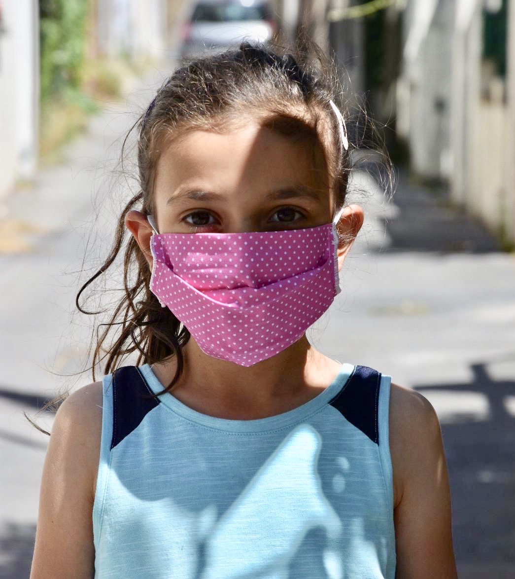 Lot de 4 masques enfant - Attestation cat. 2 DGA  8