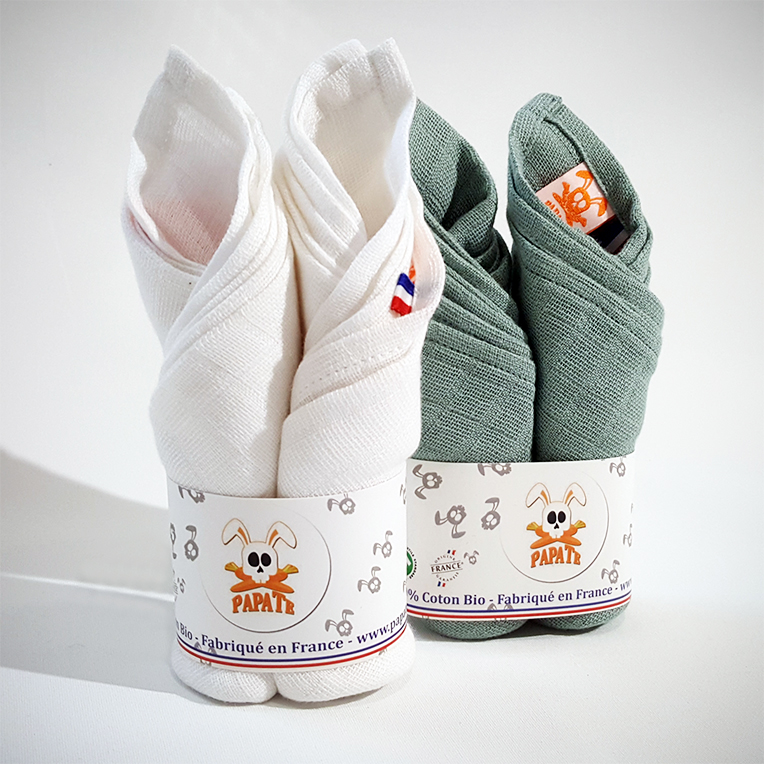 langes papate logo GOTS Made in france