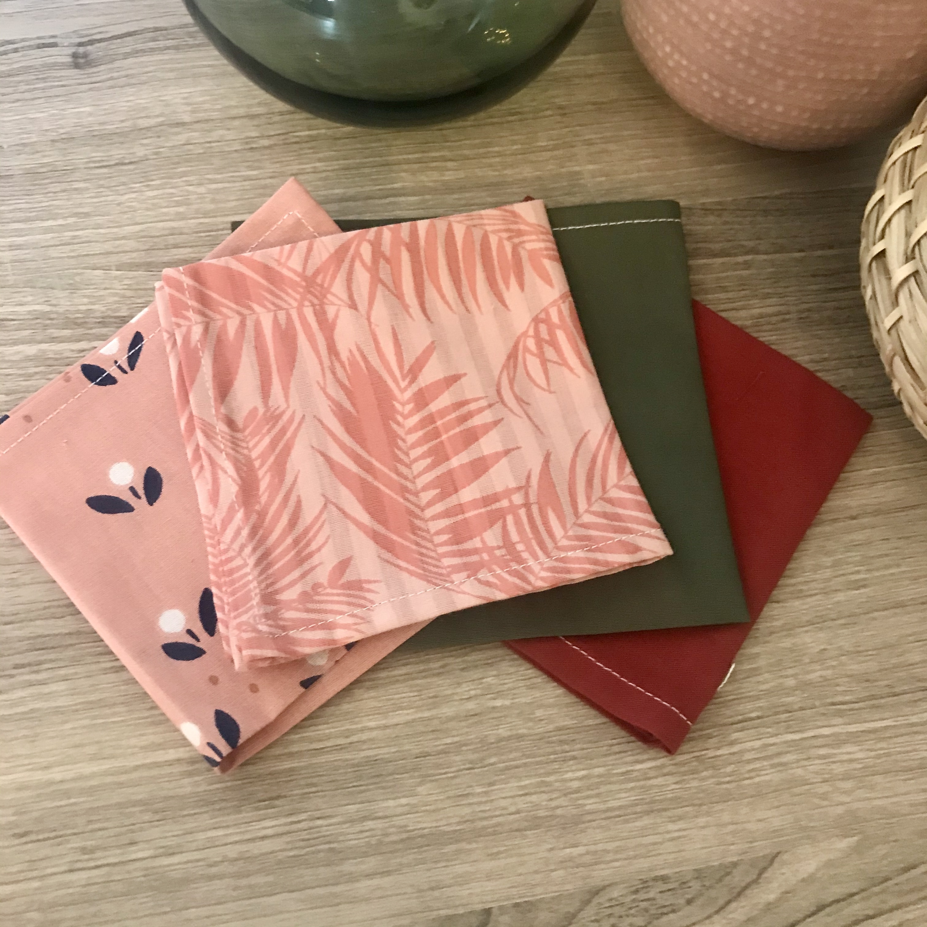 Lot de 4 mouchoirs  3