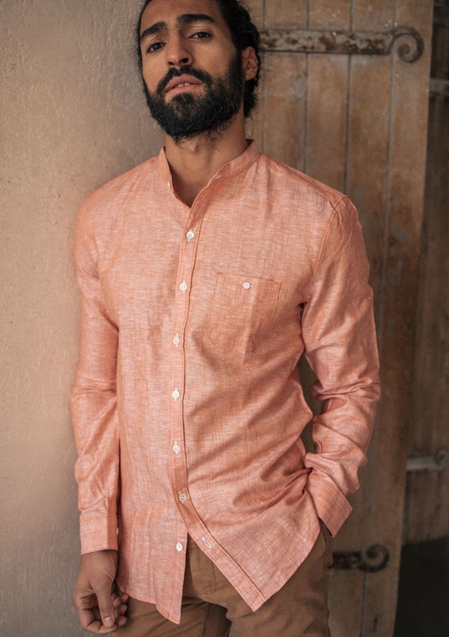 Chemise MONTLILIN - Orange 3