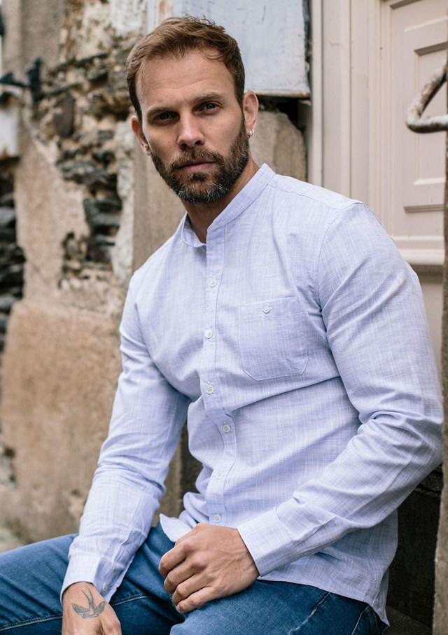 Chemise MONTLILIN - Bleu clair 4