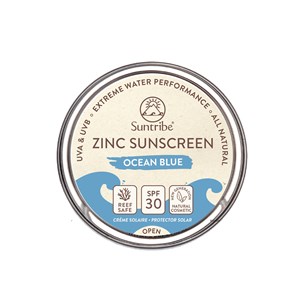 Crème Solaire Ultra Résitante Bio - Bleu clair - Visage & Sport SPF30 - 45g