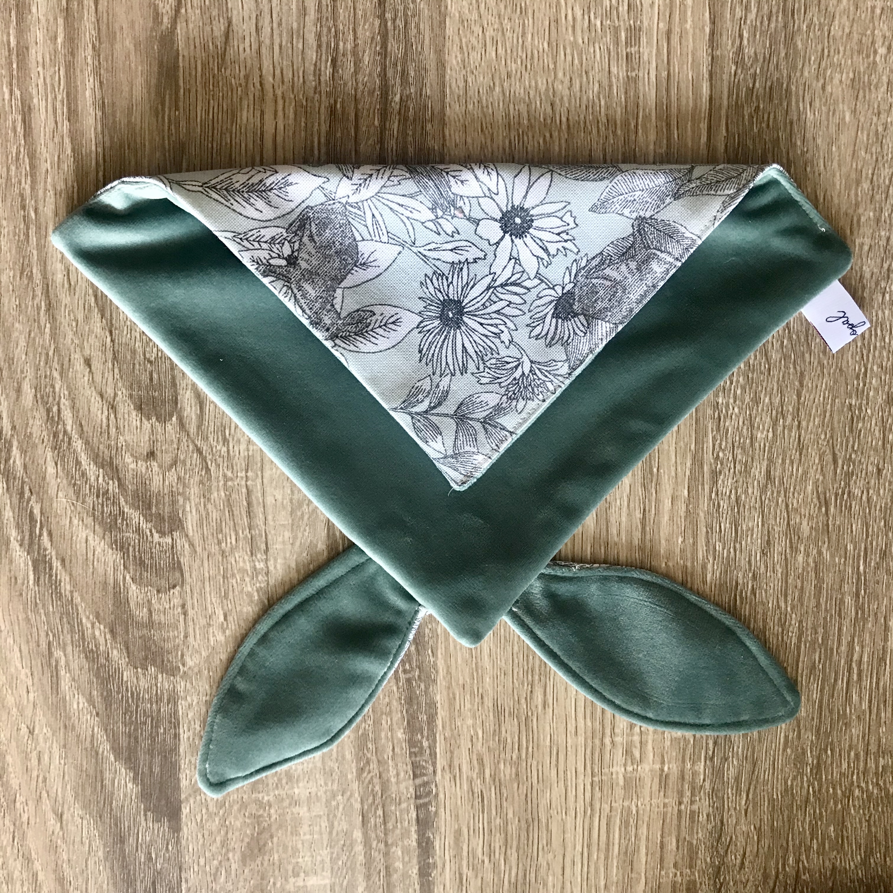 Doudou plat bébé - zéro dechet  2