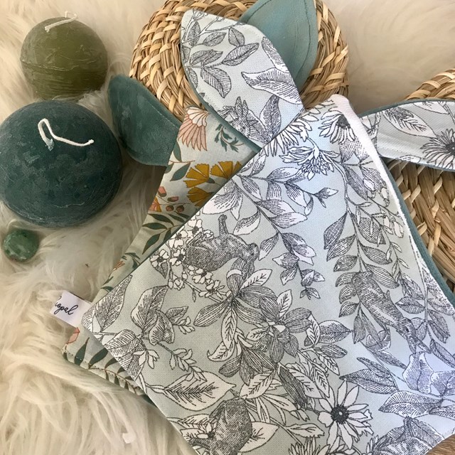 Doudou plat bébé - zéro dechet  3