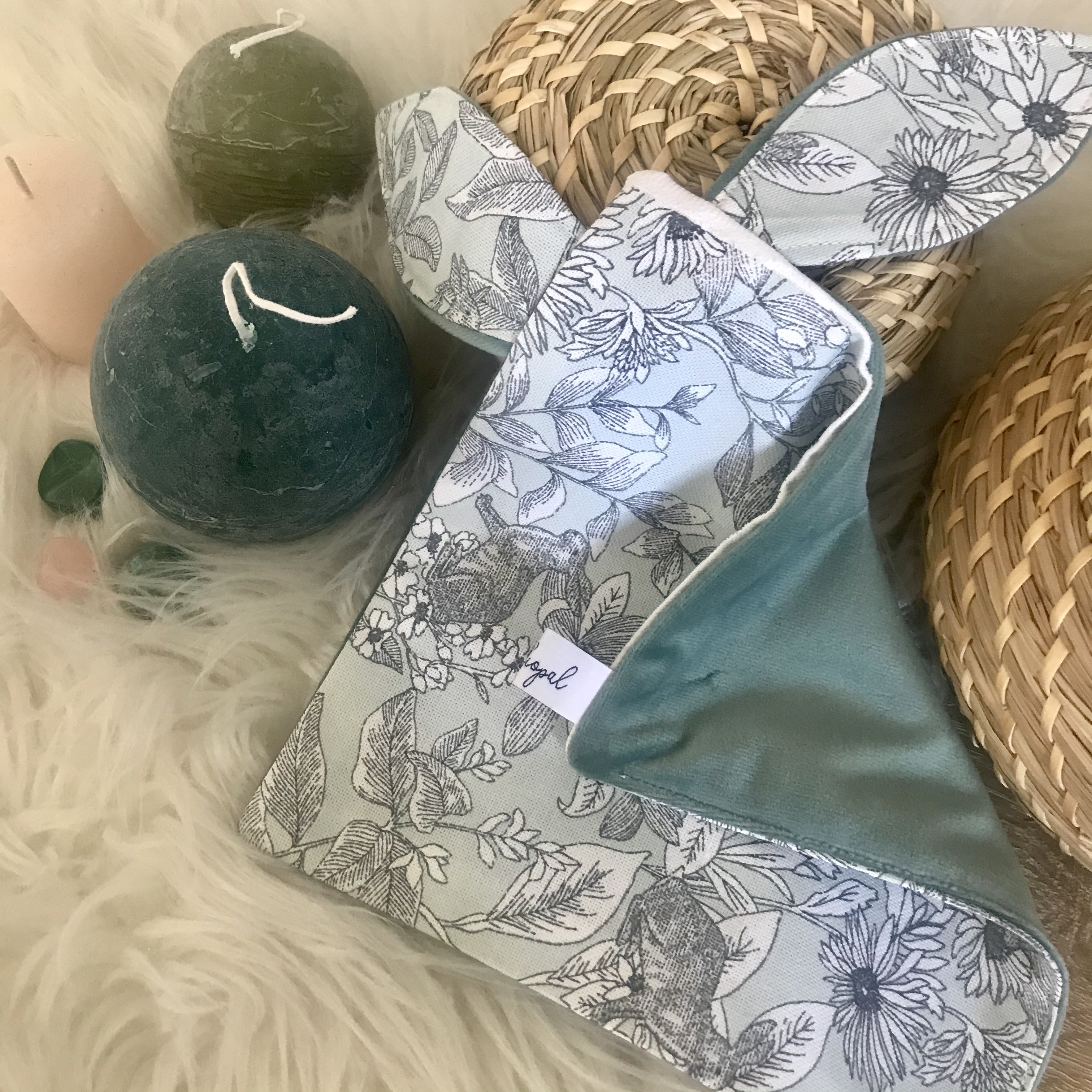 Doudou plat bébé - zéro dechet  4