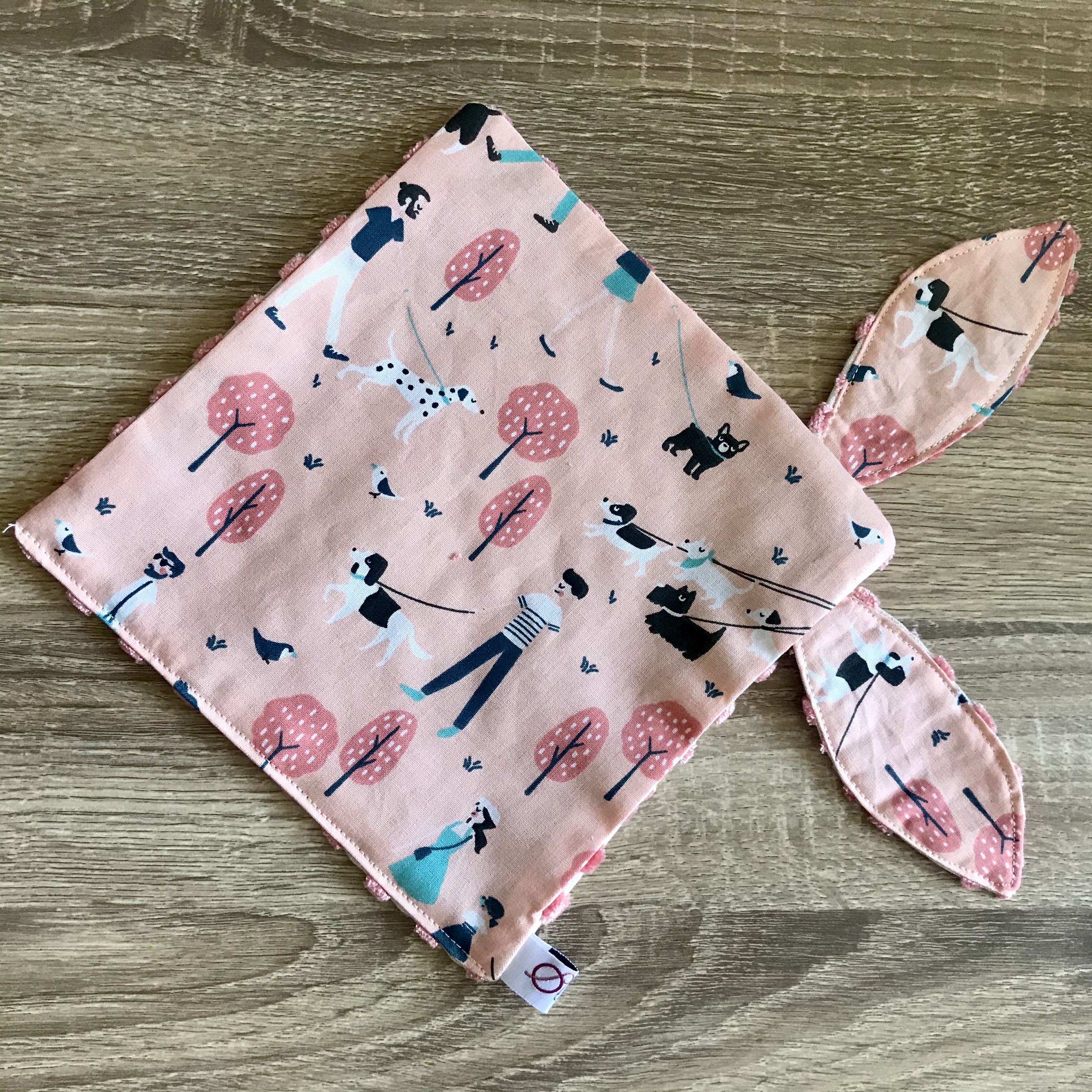 Doudou plat lapin  4