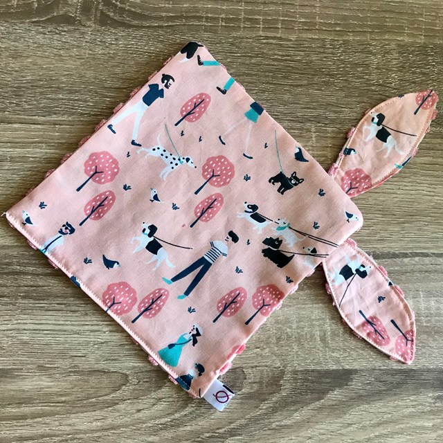 Doudou plat lapin  4