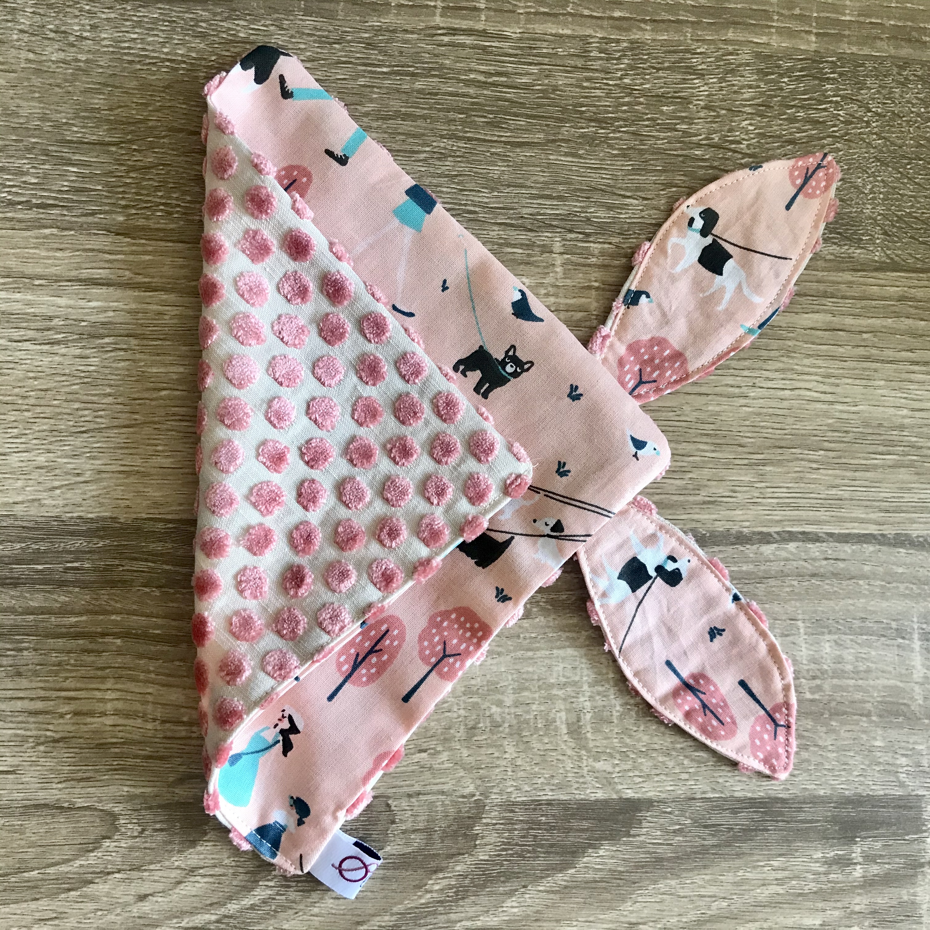 Doudou plat lapin  5