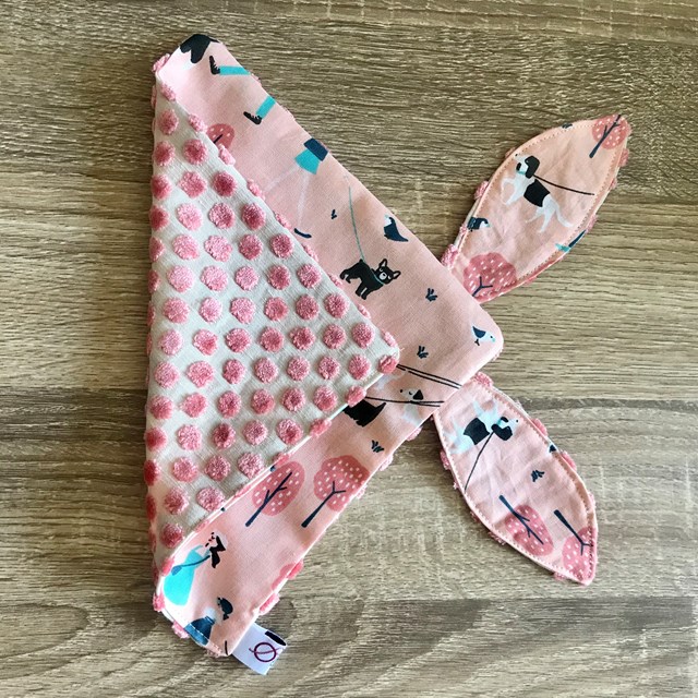 Doudou plat lapin  5