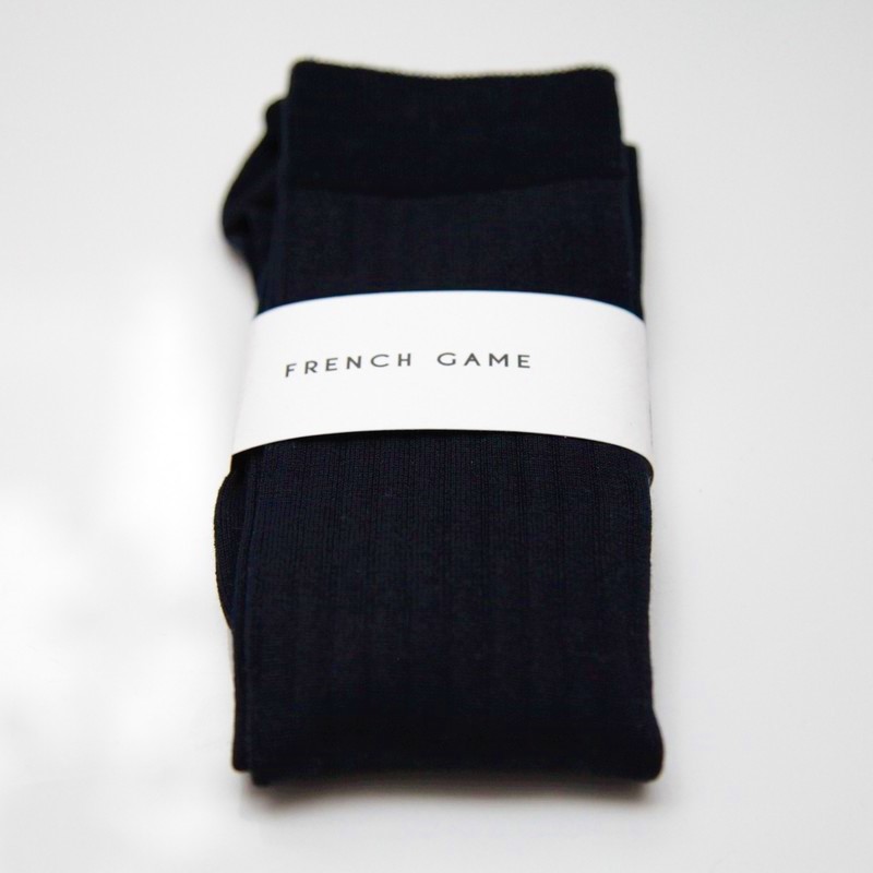 Chaussettes mi-bas - Bleu marine 2