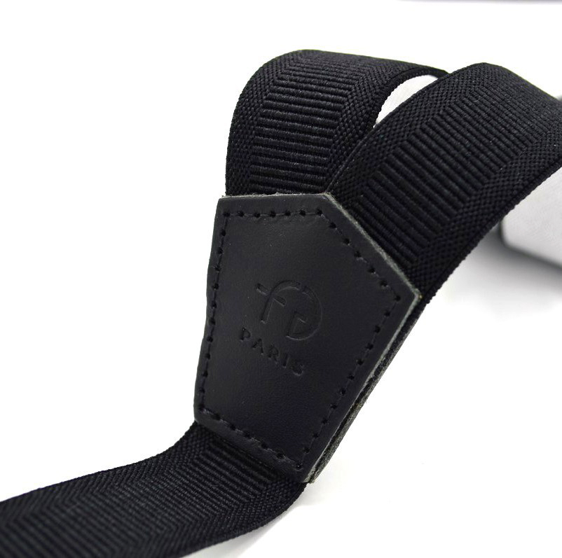 Bretelles-hommes-et-femmes--fantaisie-noir-made-in-france-finition-cuir-hydribe-pinces-et-boutons