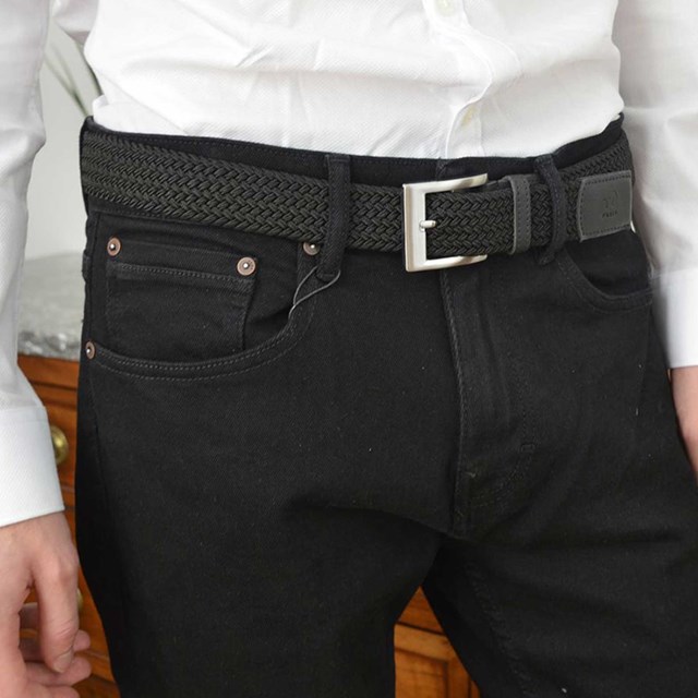 ceinturemade-in-france-tressée-élastique--embouts-en-cuir5-marron-noire