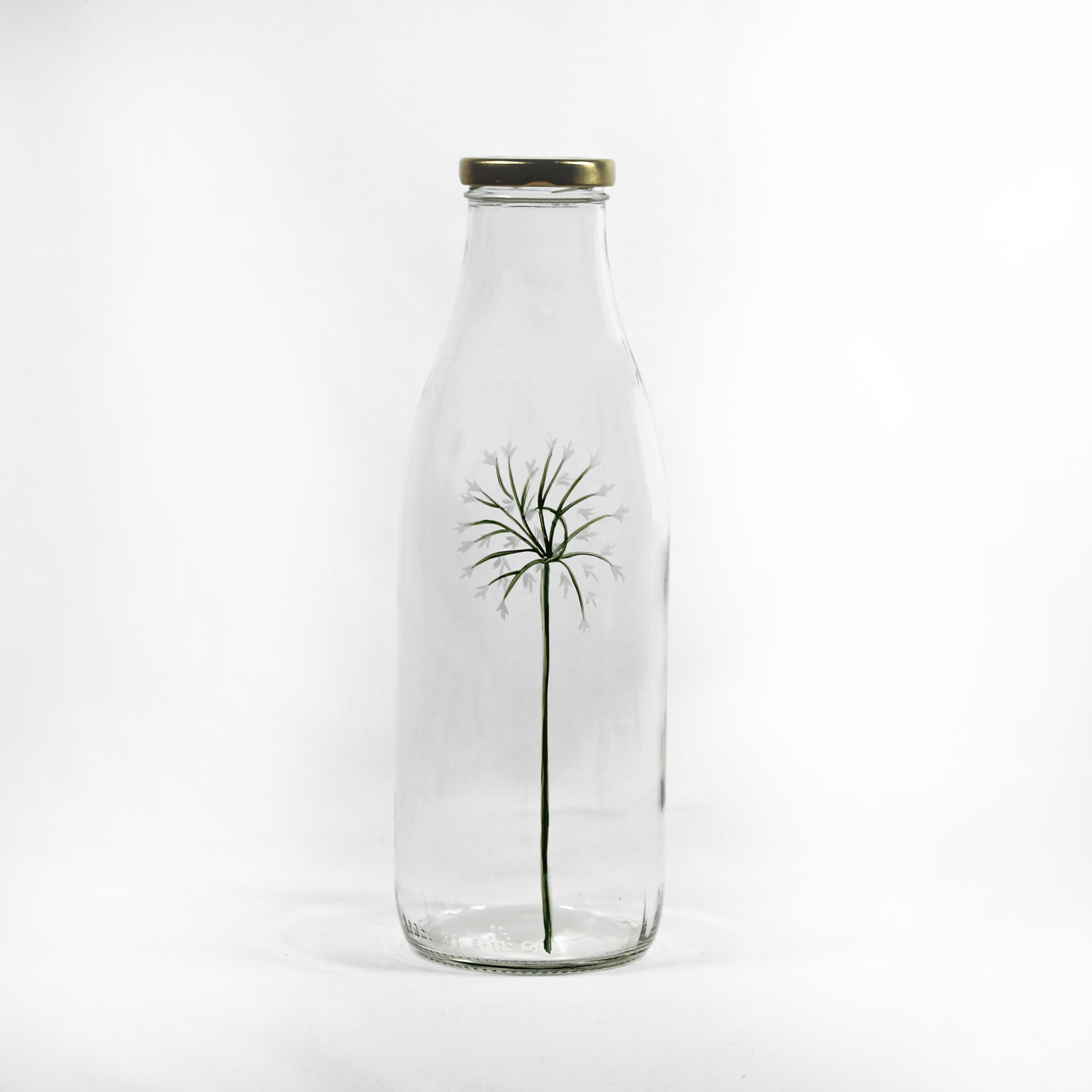 Bouteille 1L Agapanthe blanche