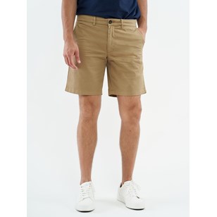 Le Short Lautrec, coton biologique certifié GOTS, Camel
