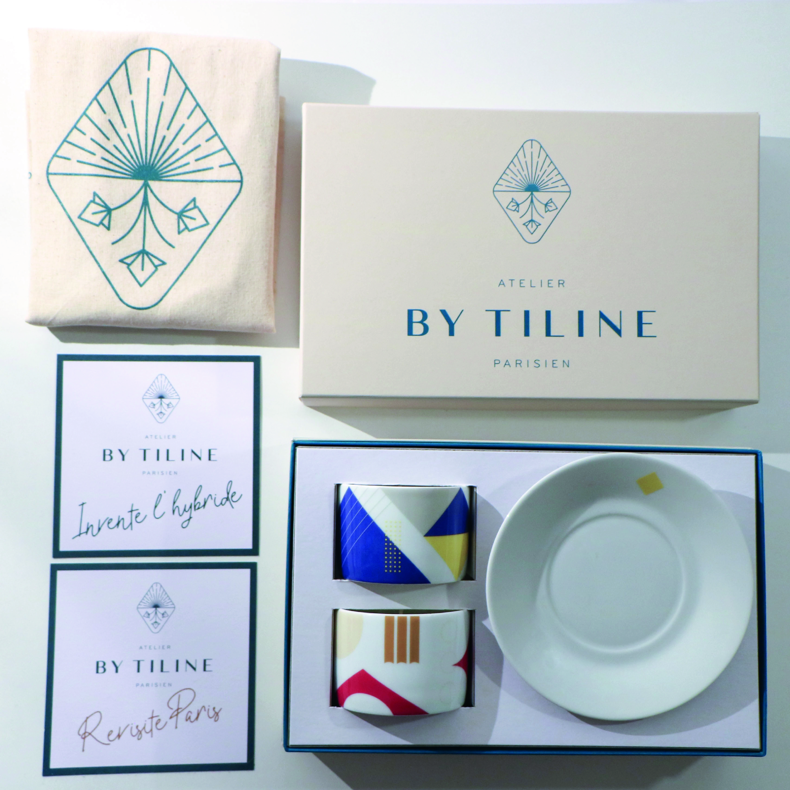 Coffret double BY TILINE : Opéra, Louvre