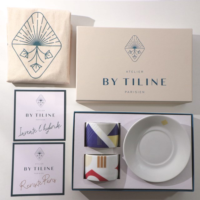 Coffret double BY TILINE : Opéra, Louvre