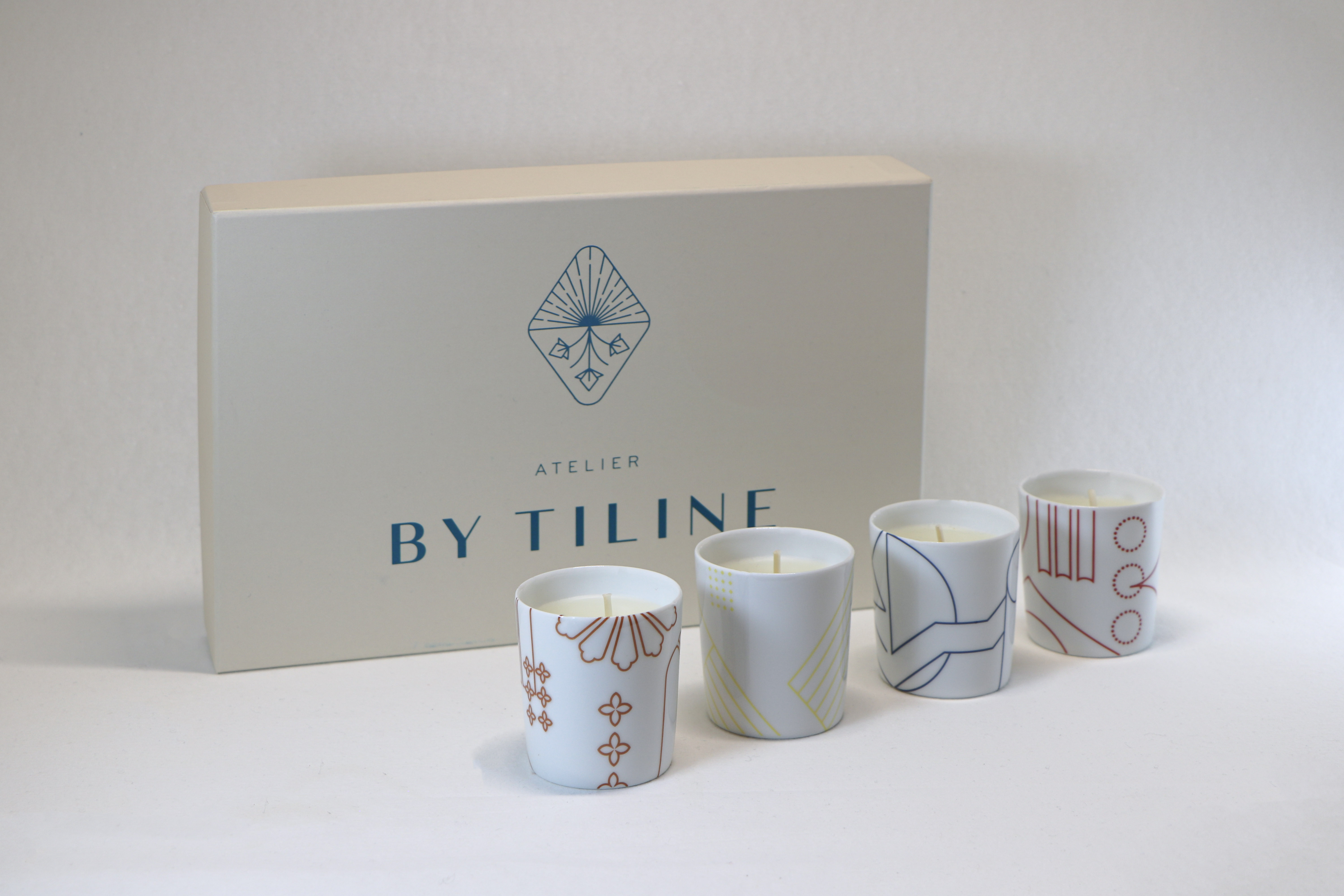 Coffret Paris - 4 petites bougies