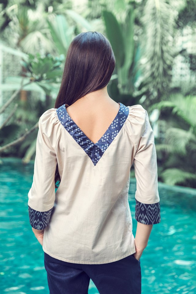 Blouse Sabay Beige 3