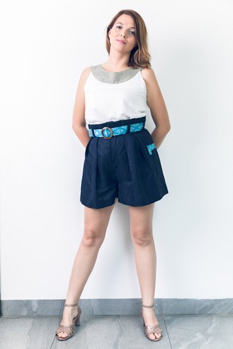 Short Tonlé Bleu