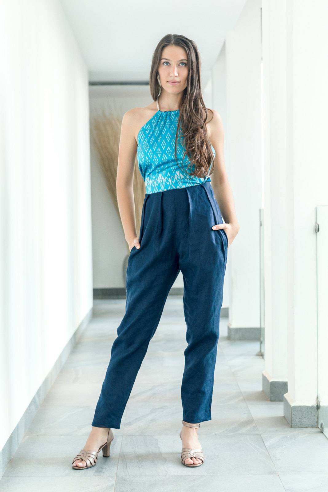 Pantalon Bassac Bleu 2