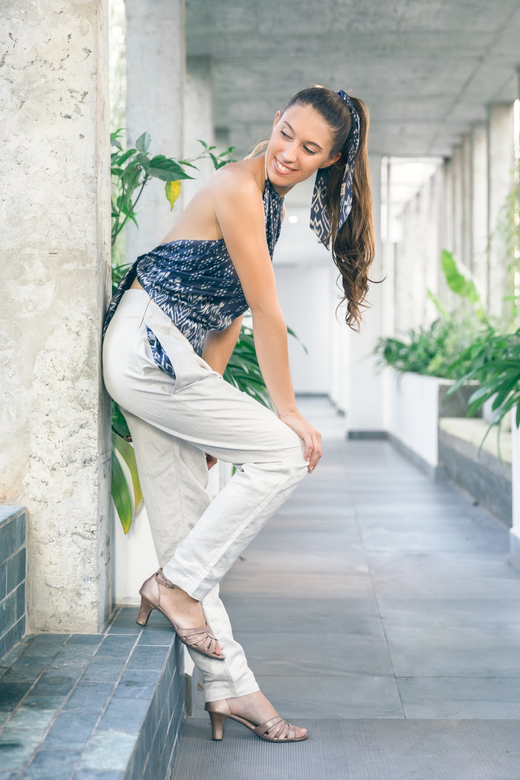 Pantalon Bassac Ecru 3