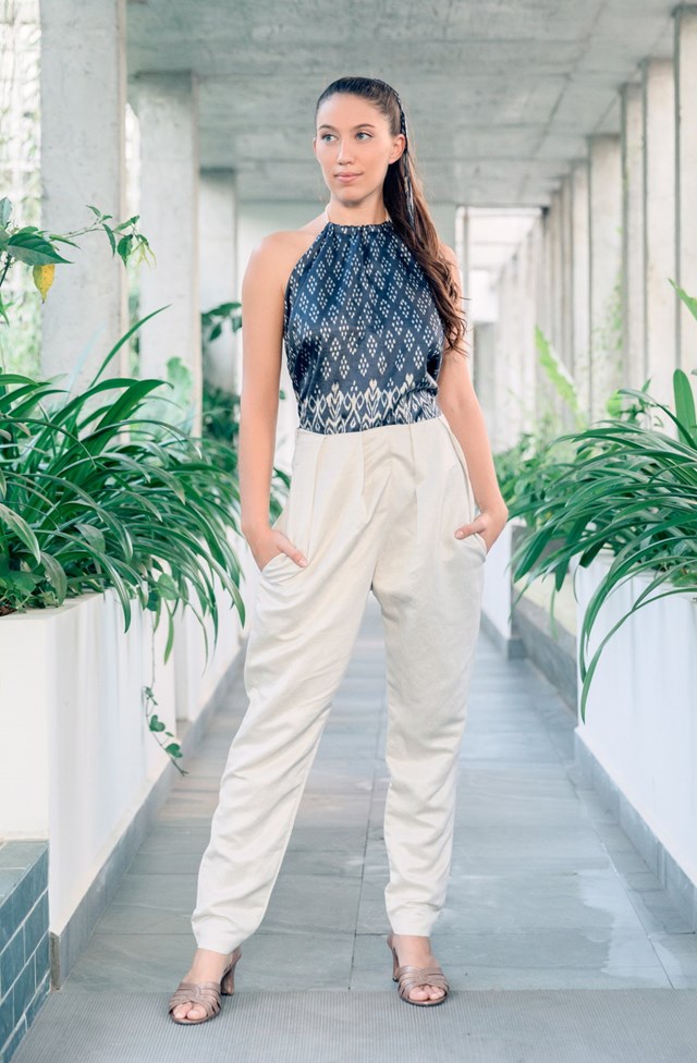 Pantalon Bassac Ecru 2