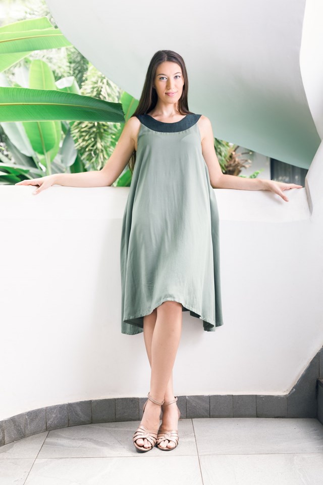 Robe Apsara Vert 2