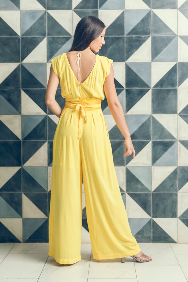 Combi-pantalon Bayon Jaune 5