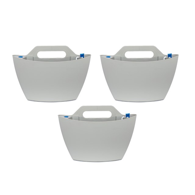 Pack 3 pots muraux à arrosage automatique 13