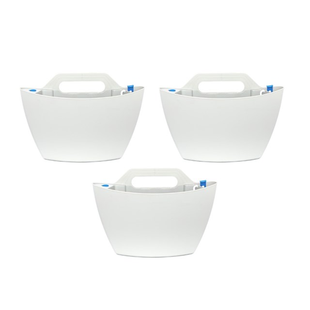 Pack 3 pots muraux à arrosage automatique 15